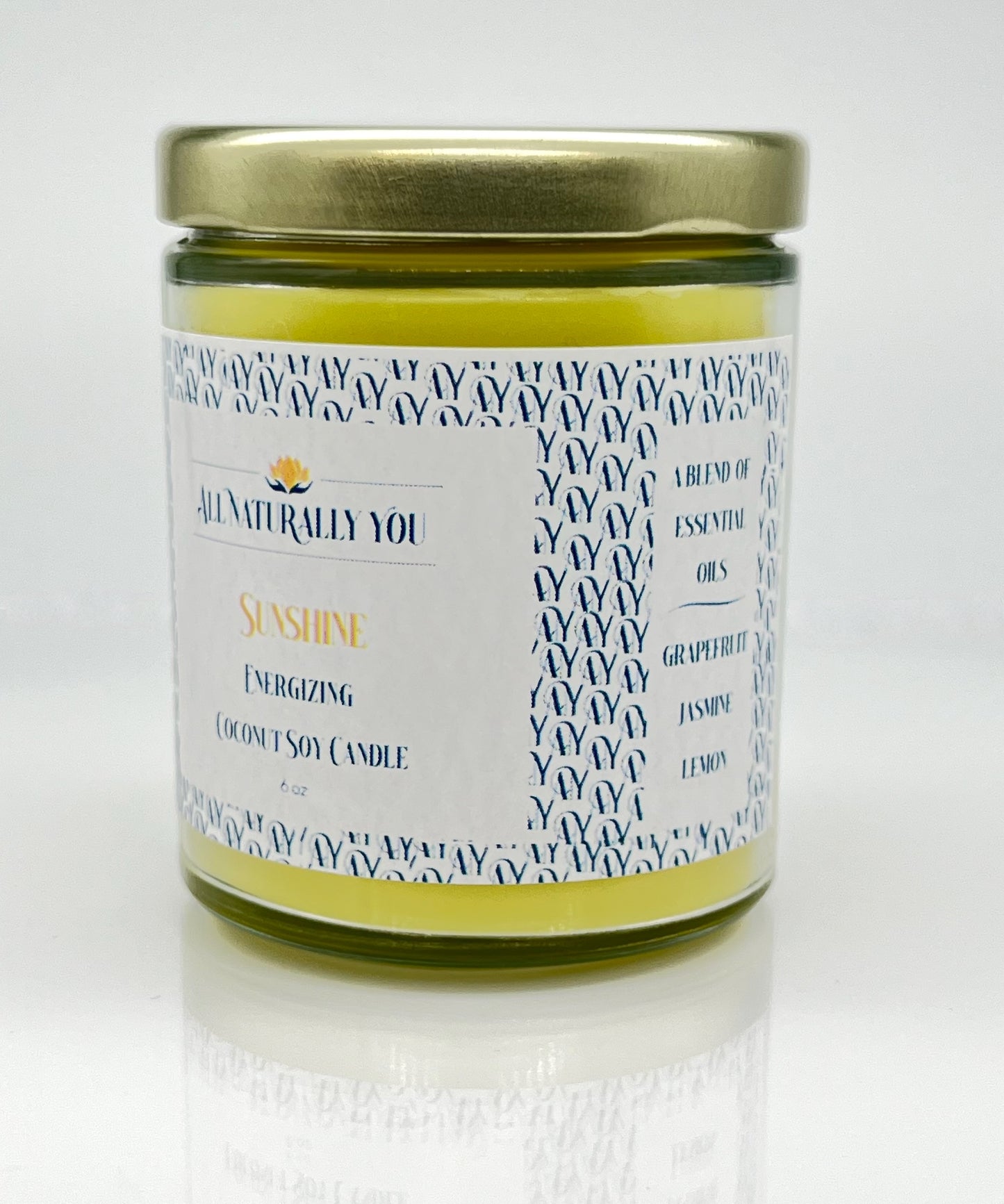 Sunshine Aromatherapy Coconut Soy Candle