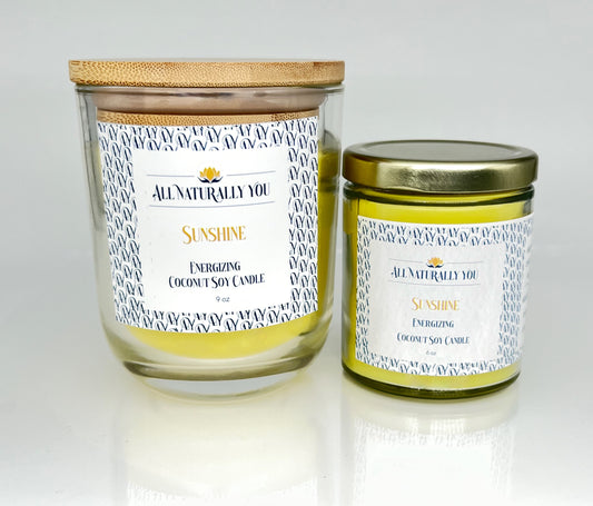 Sunshine Aromatherapy Coconut Soy Candle