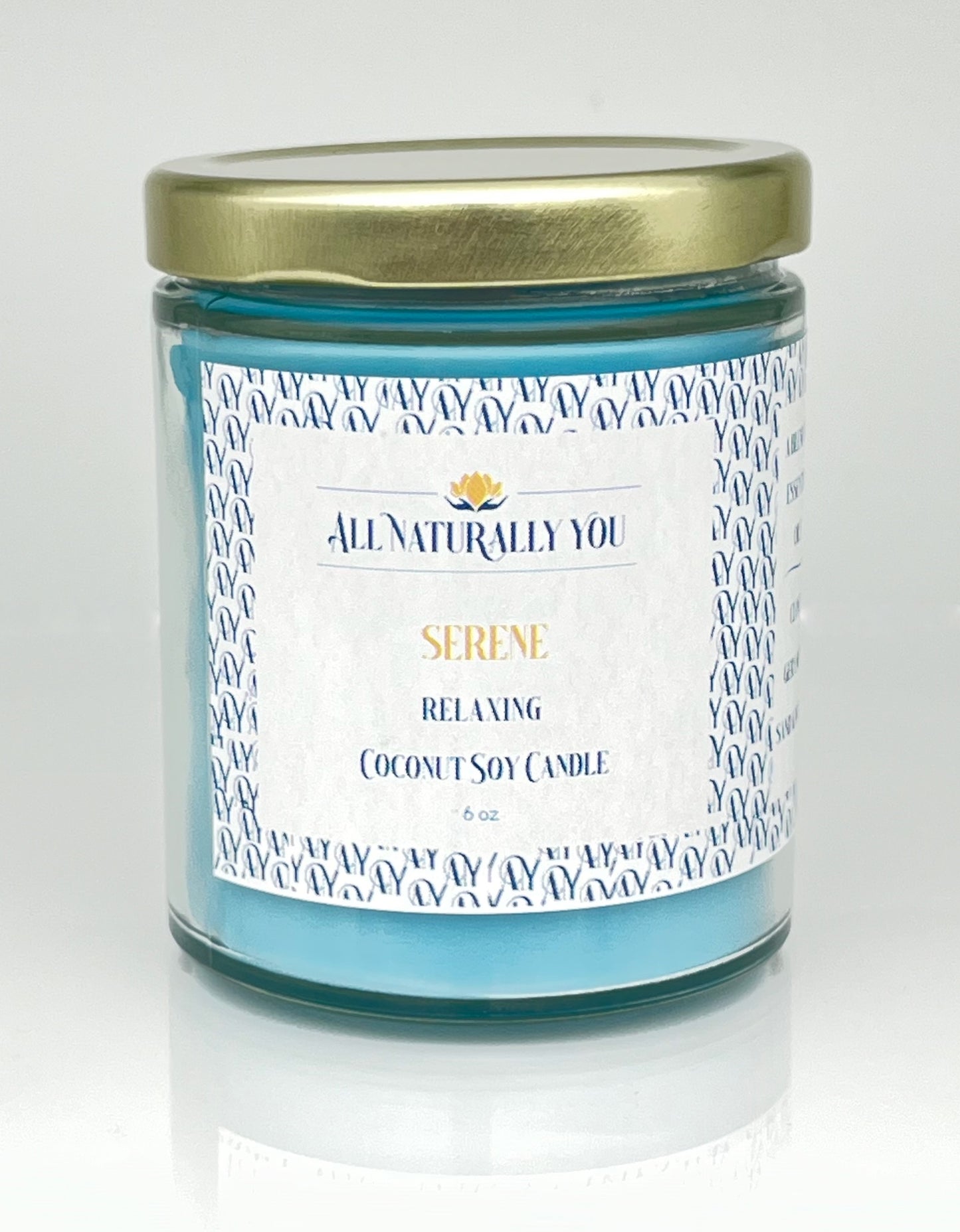 Serene Aromatherapy Coconut Soy Candle