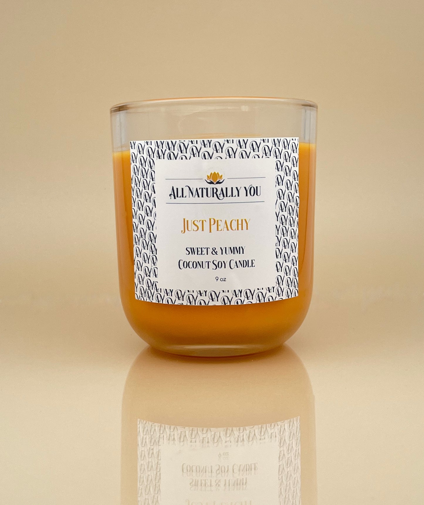 Scented Coconut Soy Candle