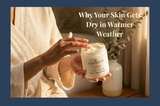 Woman Using All Naturally You Tango Body Cream