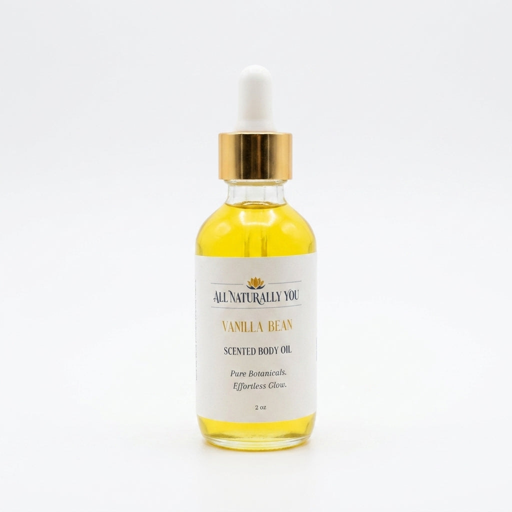 Vanilla Bean Botanical Body Oil | Nourishing Body Oil for Soft, Glowing Skin