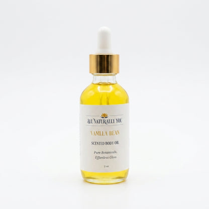 Vanilla Bean Botanical Body Oil | Nourishing Body Oil for Soft, Glowing Skin
