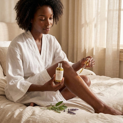 Blackberry Lavender Botanical Body Oil | Calming Body Oil for Soft, Nourished Skin
