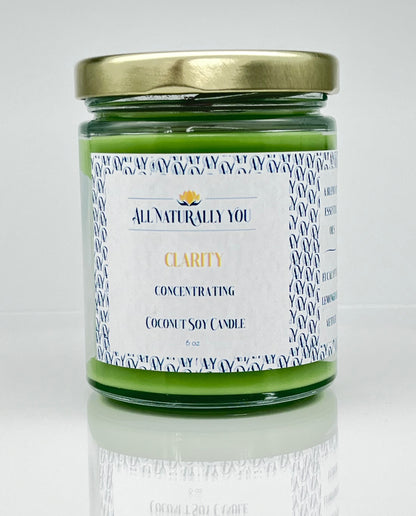 Clarity Aromatherapy Coconut Soy Candle