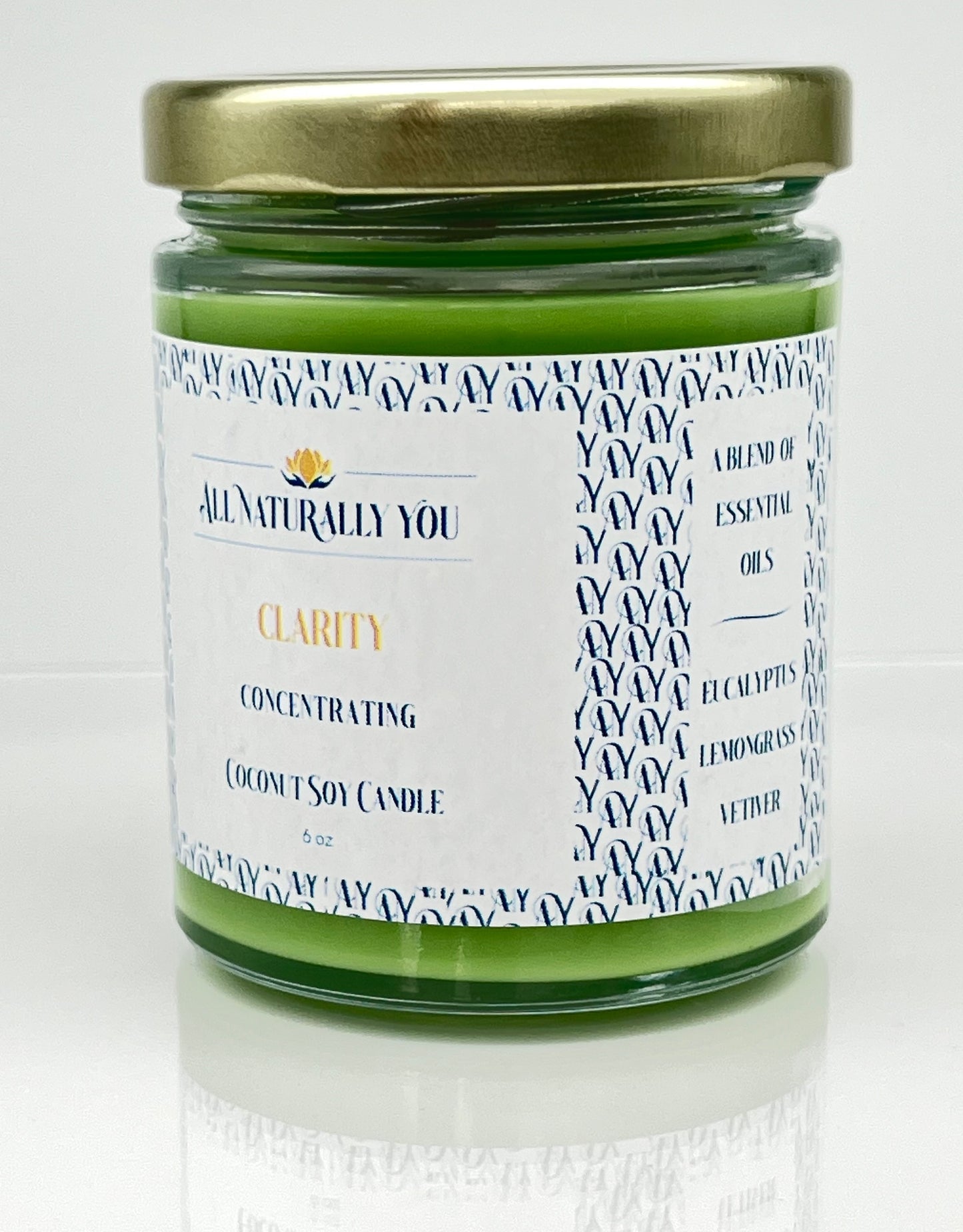 Clarity Aromatherapy Coconut Soy Candle