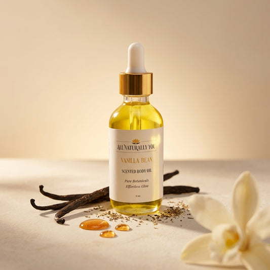 Vanilla Bean Botanical Body Oil | Nourishing Body Oil for Soft, Glowing Skin