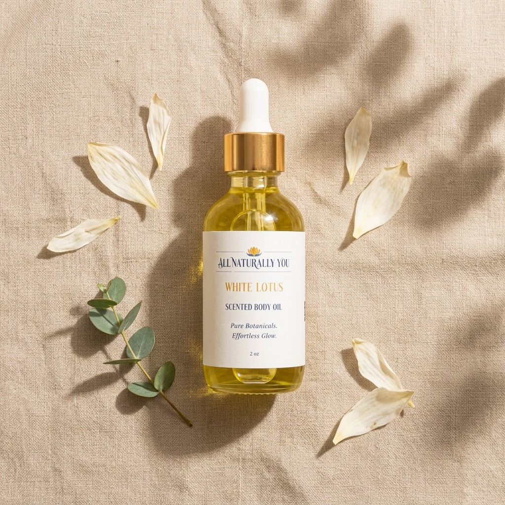 White Lotus Botanical Body Oil | Spa-Inspired Body Oil for Soft, Radiant Skin