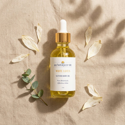 White Lotus Botanical Body Oil | Spa-Inspired Body Oil for Soft, Radiant Skin