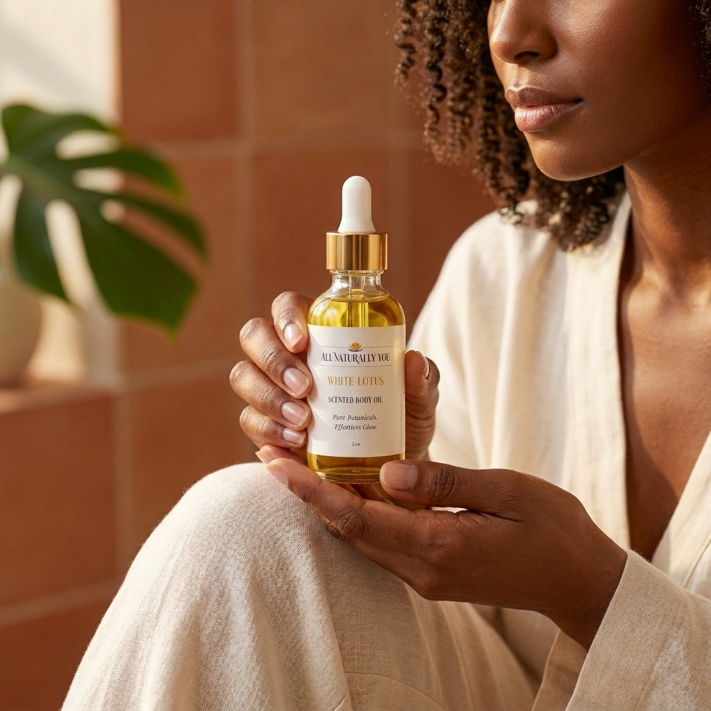 White Lotus Botanical Body Oil | Spa-Inspired Body Oil for Soft, Radiant Skin