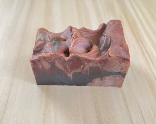Chocolate Raspberry Facial Cleansing Bar Soap
