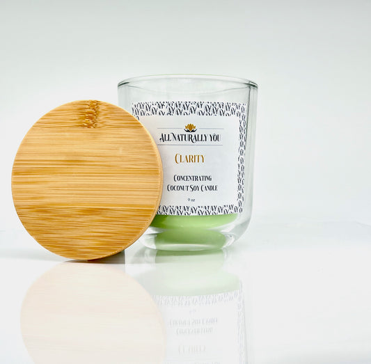 Clarity Aromatherapy Coconut Soy Candle